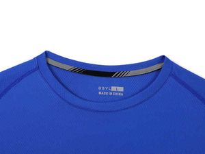 Camiseta deportiva informal Unisex personalizada de secado rápido 100% poliéster cuello redondo fijo manga corta bordado sólido antiarrugas - Product Image 2