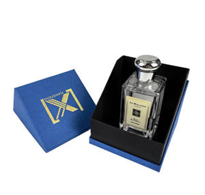 Luxury High Quality <strong>Watch</strong> and Perfume <strong>Box</strong> with Custom Logo Embossed Gold Foil Paperboard Lid and Base Gift <strong>Box</strong> - Product Image 3