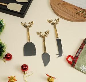 Juego de cubiertos de acero inoxidable decorativos de primera calidad para el hogar, boda, cocina, uso elegante, cubiertos - Product Image 6