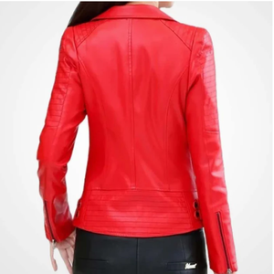 Nouveau modèle 2026 – Blouson en cuir unisexe coupe-vent et écologique, col montant, logo frontal, style vintage - Product Image 4