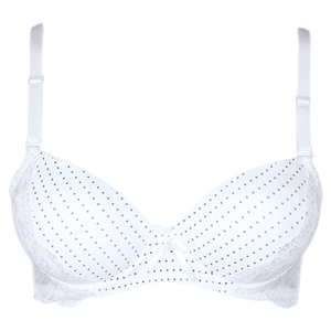 Soutien-gorge en mousse pour femme - Blanc - Product Image 1