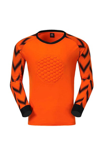 Professional goalkeeper armor uniforms <b>football</b> goalkeeper jerseys thicken EVA <b>sponge</b> elbow goalkeeper sports uniforms - Product Image 4