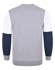 Pull à col rond pour hommes 100% coton hiver OEM Sweatshirts sur mesure pour hommes - Product Image 2