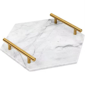 ถาดหินอ่อนขัดมือ ออกแบบมาเพื่อการเสิร์ฟอย่างหรูหราและตกแต่งภายในอย่างมีระดับ - Product Image 1