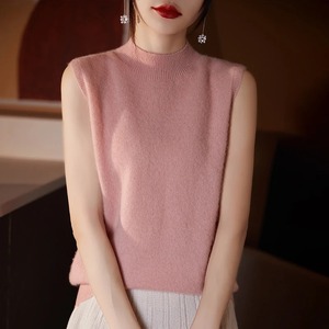 Camisetas sin mangas Sexy sin espalda Crop Vest Top mujer sólido Y2K mujer fuera del hombro de punto caqui verano mujeres Tops sin mangas Camias - Product Image 5