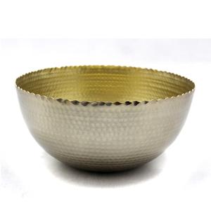 High Quality Aluminum Metal Luxury Designer <b>Bowl</b> Looking Decorative <b>Large</b> Metal <b>Bowl</b> Handmade in Wholesale Bulk - Product Image 1