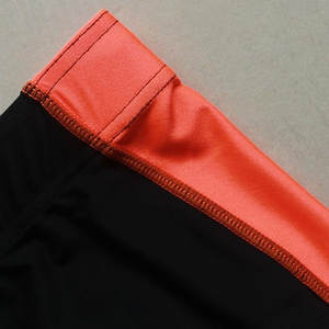 Pantalones cortos de compresión deportivos transpirables con logotipo personalizado para hombre, finos, ligeros, para gimnasio, Fitness, atléticos, para correr, pantalones cortos con patrón sólido - Product Image 4