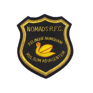 Qualité supérieure Haute Couture Bullion Wire Badges Nouveau Design Personnalisable Brodé Patch Dentelle Décoration À La Mode Fantaisie #096 - Product Image 4