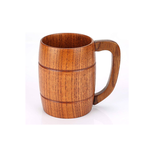 Tasse en bois au design créatif avec poignée chope à bière top tasse à thé tendance avec votre logo pour Offre Spéciale produit au look incroyable - Product Image 5