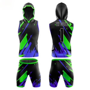 Vente en gros uniforme 7v7 personnalisé logo impression par sublimation vêtements de sport polyester séchage rapide 7 sur 7 football uniforme personnalisé OEM - Product Image 2