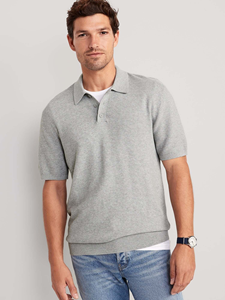 Vente en gros OEM polos pour hommes avec logo personnalisé de grande taille T-shirts de golf brodés contrastés à manches courtes en coton pour le sport - Product Image 6