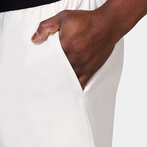 Pantalones de chándal de lana personalizados para hombre, con logo en blanco, de rizo, al por mayor, para gimnasio, fitness, casual, de cintura media, transpirables, de punto. - Product Image 5