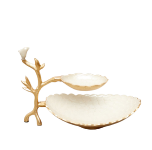 Panier de luxe plaqué argent design attrayant bol à fruits table de restaurant et cuisine maison dessus de table bols de service décoratifs - Product Image 5