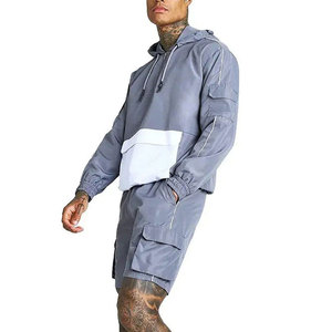 Ensemble veste et short en nylon prêt pour l'aventure en plein air Ensemble veste et short en nylon léger et à séchage rapide pour vêtements de sport - Product Image 1