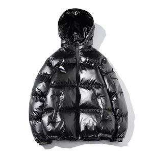 2026 New Custom Your Own Design Wholesale Zip up Shinny Bubble Comfortable <b>Jacket</b> Puffer <b>Jacket</b> Bubble <b>Jacket</b> for Men and <b>Women</b> - Product Image 4