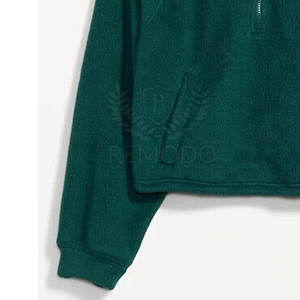 Venta en línea Mujer Sherpa Pullover Sudadera de lana ligera para capas Sherpa Fleece Sudadera - Product Image 2