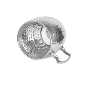 Tea and Coffee Mug Mirror Polished Stainless Steel Trending Round Shape Perfect Everyday Use Stylish Durable Drink Ware - Product Image 5