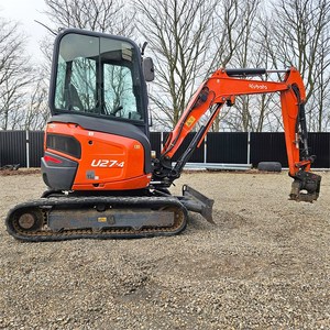 Kubota รถขุดไฮดรอลิกขนาดเล็กเครื่องขุดตีนตะขาบใช้เครื่องยนต์ญี่ปุ่นชั่วโมงต่ำราคาถูกสำหรับโครงการอาคาร - Product Image 3