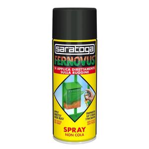 Pintura en Aerosol Negra Antióxido Saratoga de 400 ml Lista para Usar, para Protección Contra la Oxidación - Product Image 1