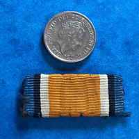 Barrette de ruban de médaille authentique de la Première Guerre mondiale d'Autriche Barrette de ruban de médaille de 8 récompenses pour les anciens combattants canadiens 1914-1918 Insigne à coudre de la Première Guerre mondiale