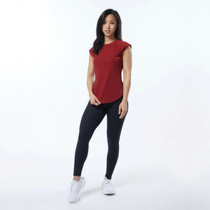 Camisetas de mujer en blanco cuello redondo sólido manga corta algodón Tops ligero Casual Fit suave transpirable moda diaria - Product Image 4