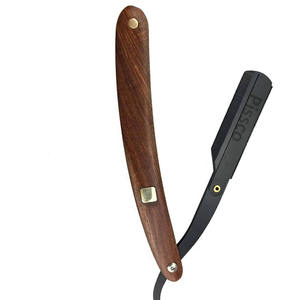 Navajas de afeitar plegables artificiales más vendidas, navajas rectas, herramienta de corte de barba individual, cuchilla de barbero, hechas por Pissco - Product Image 3