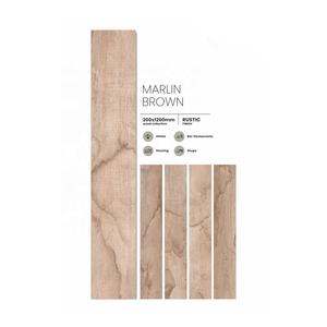 Azulejos de suelo de pared vitrificados de porcelana de cerámica esmaltada Marlin clásica 200X1200mm pulidos para interiores modernos antibacterianos - Product Image 2