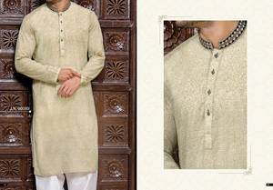 2022 personnalisé de haute qualité hommes Shalwar Kameez Viscose Salwar costume pour la fête de mariage et les occasions décontractées pour l'impression d'hiver - Product Image 3
