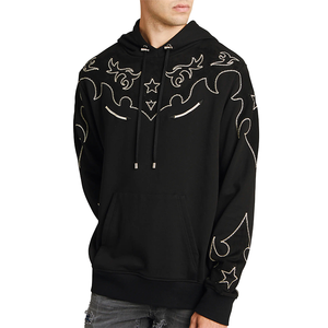 Sweat-shirt à capuche douillet unisexe en polaire pour l'hiver, poche avant, cordon de serrage réglable, doux, respirant, 100% coton, numérique - Product Image 2