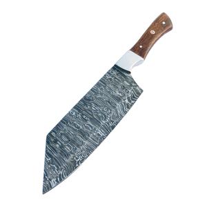 Cuchillo de Cocina Profesional Hecho a Mano de Alta Calidad, Cuchillo de Acero de Damasco, Cuchillo Serbio de Hoja Fija - Product Image 5