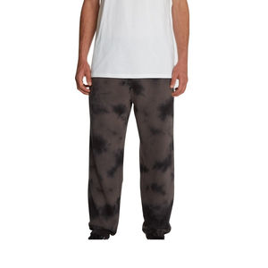 2025 <b>Men's</b> Acid-Wash 100% Cotton Knitted Baggy Sweatpants Custom Logo High Mid-<b>Waist</b> Loose Fit Heavyweight Jogger <b>Men's</b> Pants - Product Image 1