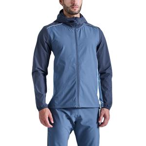 Vêtements de sport décontractés unisexes, coupe classique, maillot de sport, survêtement de jogging, motif uni, à capuche, séchage rapide, 100% nylon, léger - Product Image 4
