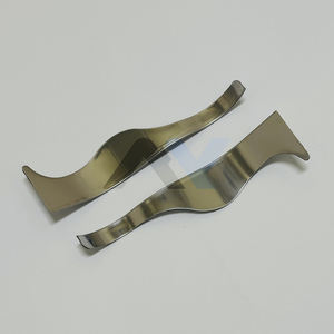 Navaja de Afeitar Curva Wenzy para Barbería, Acero Inoxidable, Acabado Pulido, Ligera, con Cuchilla Reemplazable - Product Image 2