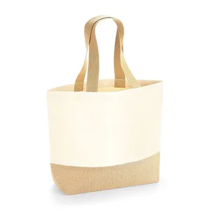 Set de Regalo Empresarial Sostenible, Bolsa de Compras de Yute con Base de Lona, Bolsa Ecológica para Merchandising - Product Image 5
