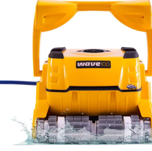 Aspiradora Robótica para Piscinas Brand New Wave 100 con Control Remoto y Soporte, Capacidad de Escalar Paredes, Filtro de Carga Inferior - Product Image 1