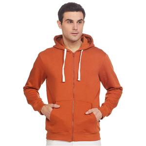 Sudaderas con Capucha Tejidas con Cierre y Estampados por Transferencia de Calor, Otoño, Color Sólido, Poliéster/Algodón - Product Image 5