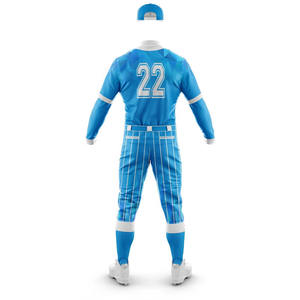 เครื่องแบบกีฬาเบสบอลของผู้ชายและผู้หญิงชุดเสื้อเจอร์ซีย์เล่นซอฟต์บอลและกางเกงชุดเบสบอลพิมพ์ซับลิเมชันตามสั่ง - Product Image 2