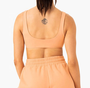 Ensembles de fitness pour femmes en gros Tenues de sport respirantes-Soutien-gorge et leggings de sport Shorts Vêtements d'entraînement teints en couleur unie - Product Image 2