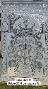 Espejo de pared BLANCO arte hecho a mano RFD Lippan arte de pared para diseñador de interiores y decoraciones de pared ofertas en venta al por mayor - Product Image 5