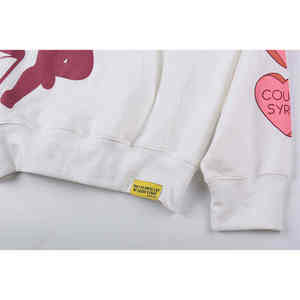 Nouveau sweat à capuche rétro personnalisé populaire 2025, sweat à capuche en coton personnalisé à bordure coupée pour hommes, sweat à capuche imprimé à l'écran lourd - Product Image 5