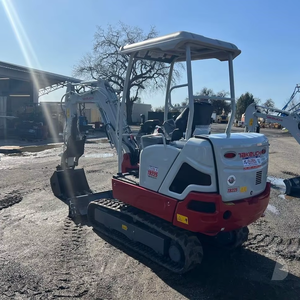 Mini-excavatrice sur chenilles Takuechi TB225 avec composants hydrauliques d'origine pour moteur et boîte de vitesses - Product Image 6