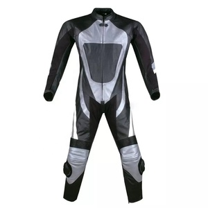 Traje de Motociclismo de Cuero Personalizado de Último Diseño, Pantalones y Chaqueta con Función de Secado Rápido para Hombre, Verano/Invierno - Product Image 1