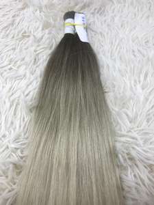 Venta al por mayor para doble dibujado vietnamita cutícula alineada Remy recto 100gr extensiones de cabello humano de alta calidad a granel VQ Company's - Product Image 3