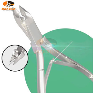 Tondeuse à cuticules professionnelle Coupe-cuticules à ongles Pinces en acier inoxydable avec lames tranchantes Coupe-cuticules - Product Image 4