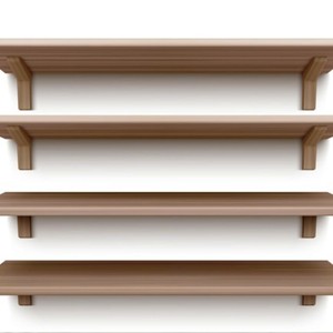 ชั้นวางของไม้ลอยสำหรับเก็บกระถางดอกไม้ศิลปะบนผนังที่สวยงาม-ซื้อเลย! - Product Image 6