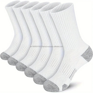 2025 Color personalizado transpirable doble Color 2025 nuevos mejores calcetines de algodón para hombre al por mayor calcetines casuales para hombre - Product Image 4