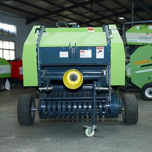 Empacadora y Envolvedora Profesional de Heno Redondo para Maíz con Motor para Uso Agrícola - Empacadora de Heno de Alta Productividad - Product Image 1