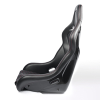 Siège baquet complet en cuir PU SSCUS Fantom FRP : Le choix parfait pour un mélange unique de style et de robustesse