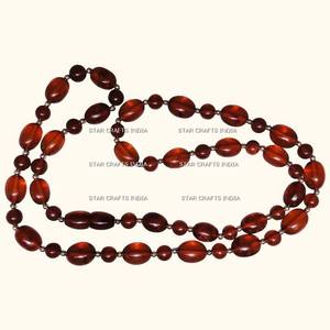 Collar de resina hecho a mano para mujer, novedad de 2023, collar de cuentas de triple capa, collar de cuentas coloridas de STAR CRAFTS INDIA - Product Image 4