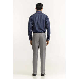 เสื้อเชิ้ตทรงโมเดิร์นลายทาง ผ้าฝ้ายป๊อปลิน 100% คอตั้ง สไตล์ลำลอง ไซส์ 3XL 6XL XL สำหรับฤดูร้อนและฤดูใบไม้ร่วง - Product Image 6